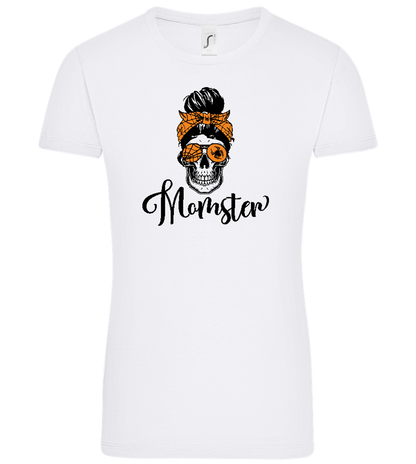 Momster Design - Comfort women's t-shirt_WHITE_front