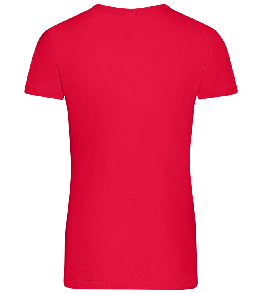 Momster Design - Comfort women's t-shirt_RED_back