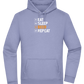 Beer Repeat Design - Premium Essential Unisex Hoodie_BLUE_front