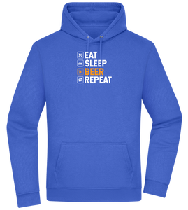 Beer Repeat Design - Premium Essential Unisex Hoodie