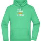 Beer Repeat Design - Premium Essential Unisex Hoodie_SPRING GREEN_front