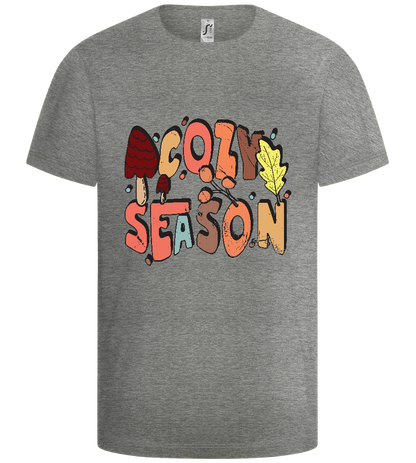 Cozy Season Design - Basic kids t-shirt_ORION GREY_front