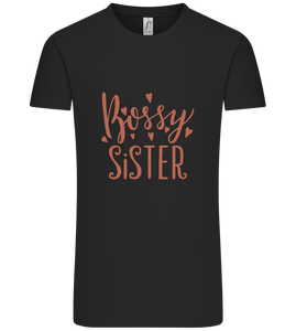 Bossy Sister Text Design - Comfort Unisex T-Shirt