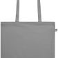 Essential colored organic cotton tote bag_GREY_front
