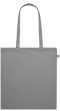 Essential colored organic cotton tote bag_GREY_front
