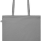 Essential colored organic cotton tote bag_GREY_back