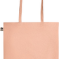 Essential colored organic cotton tote bag_ORANGE_back