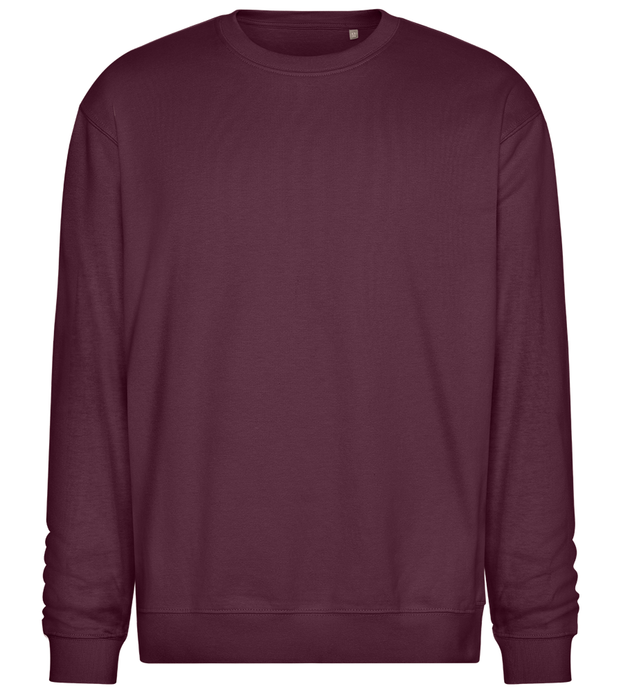 Sexy Design - Comfort Essential Unisex Sweater_BORDEAUX_front