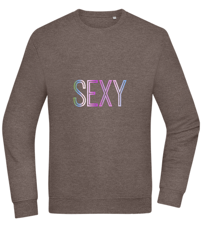 Sexy Design - Comfort Essential Unisex Sweater_CHARCOAL CHIN_front