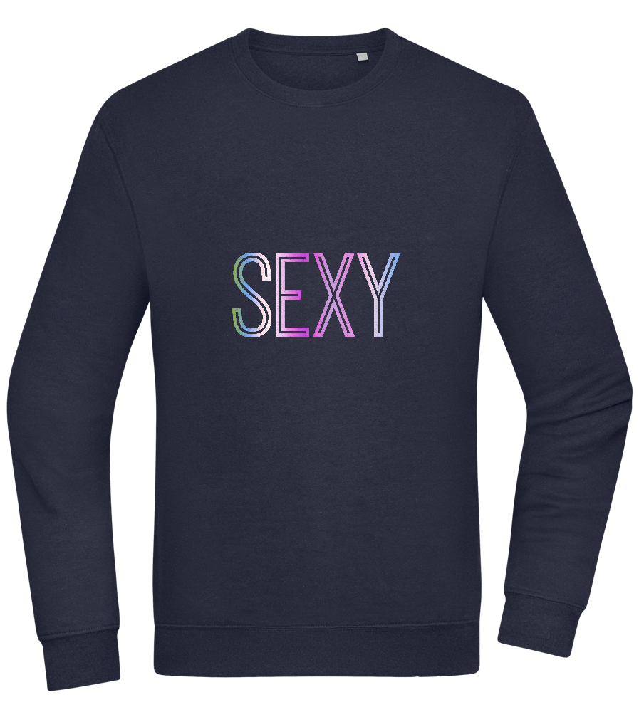 Sexy Design - Comfort Essential Unisex Sweater_FRENCH NAVY_front