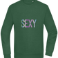 Sexy Design - Comfort Essential Unisex Sweater_GREEN BOTTLE_front