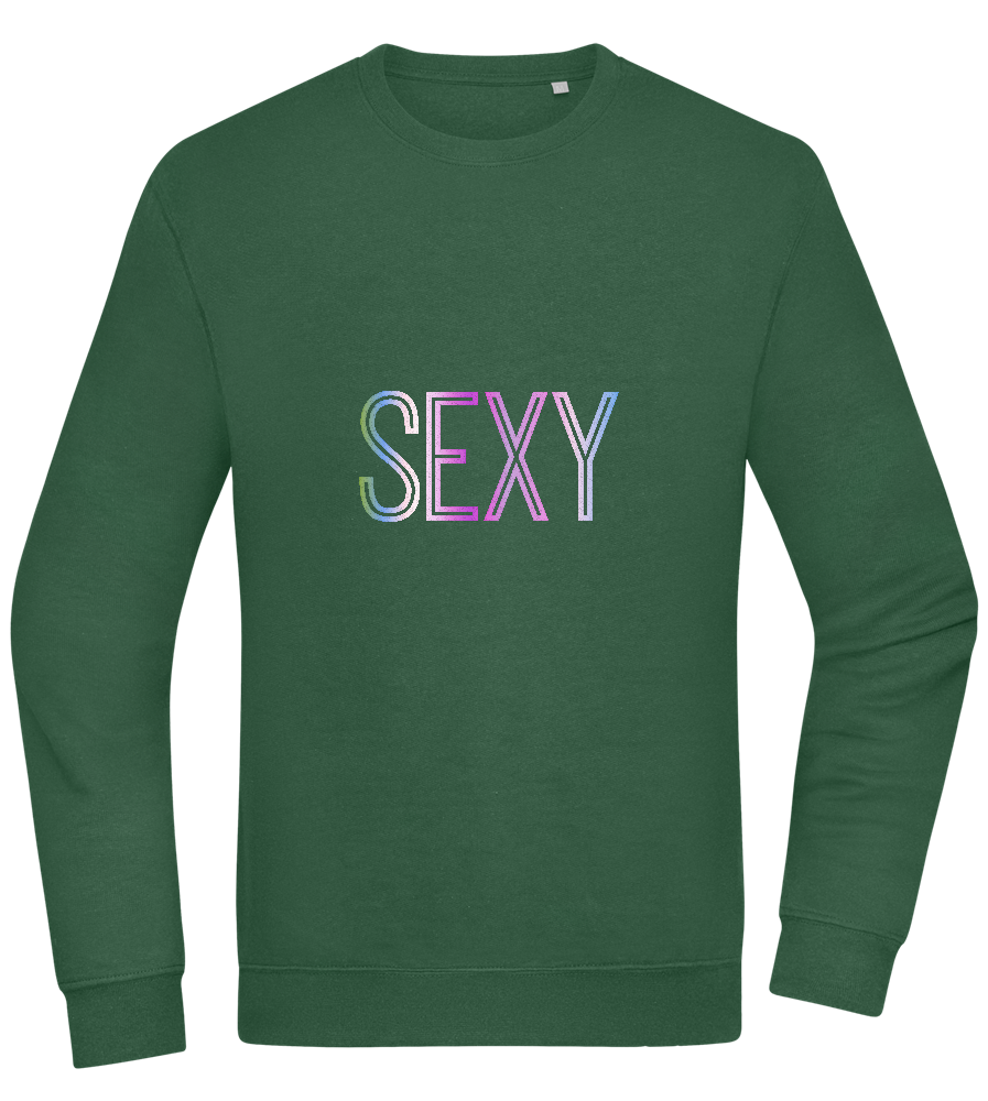 Sexy Design - Comfort Essential Unisex Sweater_GREEN BOTTLE_front