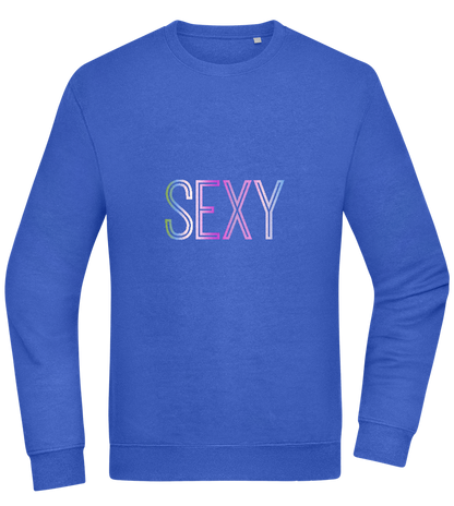 Sexy Design - Comfort Essential Unisex Sweater_ROYAL_front