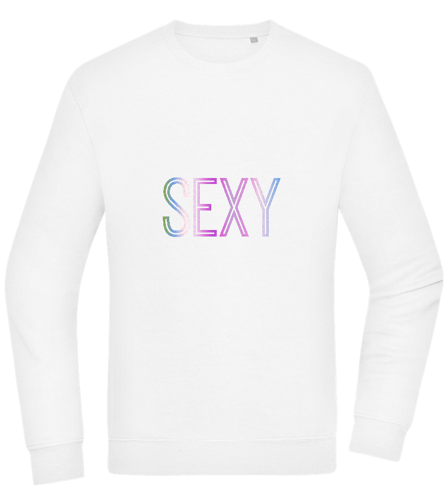 Sexy Design - Comfort Essential Unisex Sweater_WHITE_front