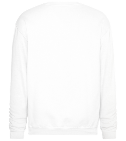 Sexy Design - Comfort Essential Unisex Sweater_WHITE_back