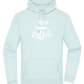 Needs Coffee Design - Premium Essential Unisex Hoodie_ARCTIC BLUE_front