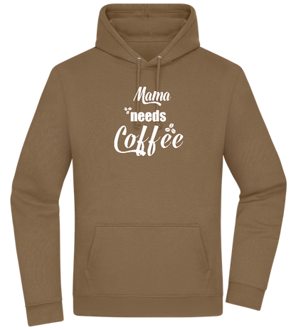 Needs Coffee Design - Premium Essential Unisex Hoodie_ARMY_front