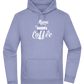 Needs Coffee Design - Premium Essential Unisex Hoodie_BLUE_front