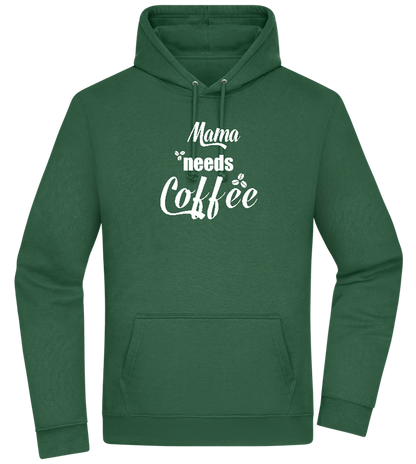 Needs Coffee Design - Premium Essential Unisex Hoodie_GREEN BOTTLE_front