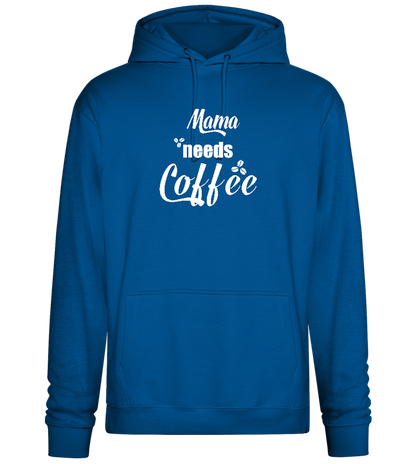 Needs Coffee Design - Premium Essential Unisex Hoodie_ROYAL_front