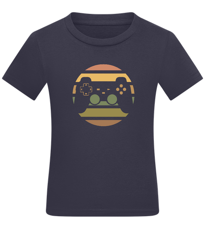Colourful Controller Design - Comfort kids fitted t-shirt_FRENCH NAVY_front