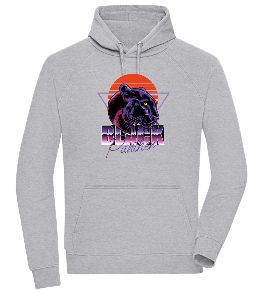 Retro Panther 4 Design - Comfort unisex hoodie_ORION GREY II_front