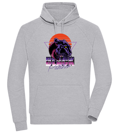 Retro Panther 4 Design - Comfort unisex hoodie_ORION GREY II_front