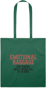 Emotional Baggage Design - Essential colored event tote bag