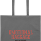 Emotional Baggage Design - Essential colored event tote bag_STONE GREY_front