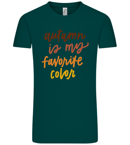 My Favorite Color is Autumn Design - Comfort Unisex T-Shirt_GREEN EMPIRE_front