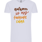 My Favorite Color is Autumn Design - Comfort Unisex T-Shirt_LILAK_front