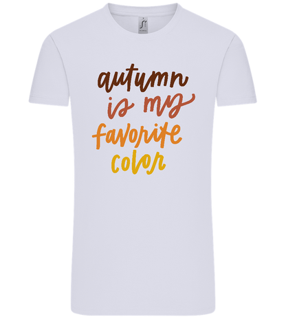 My Favorite Color is Autumn Design - Comfort Unisex T-Shirt_LILAK_front