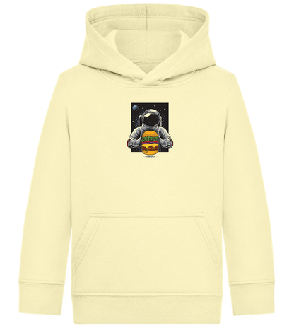 Astroburger Design - Comfort Kids Hoodie_AMARELO CLARO_front