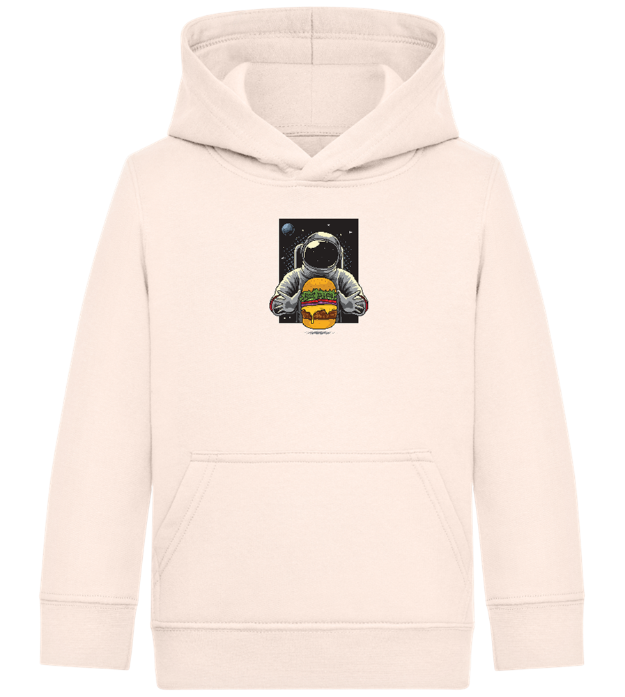 Astroburger Design - Comfort Kids Hoodie_LIGHT PEACH ROSE_front