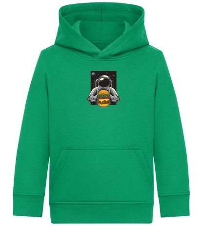 Astroburger Design - Comfort Kids Hoodie_MEADOW GREEN_front