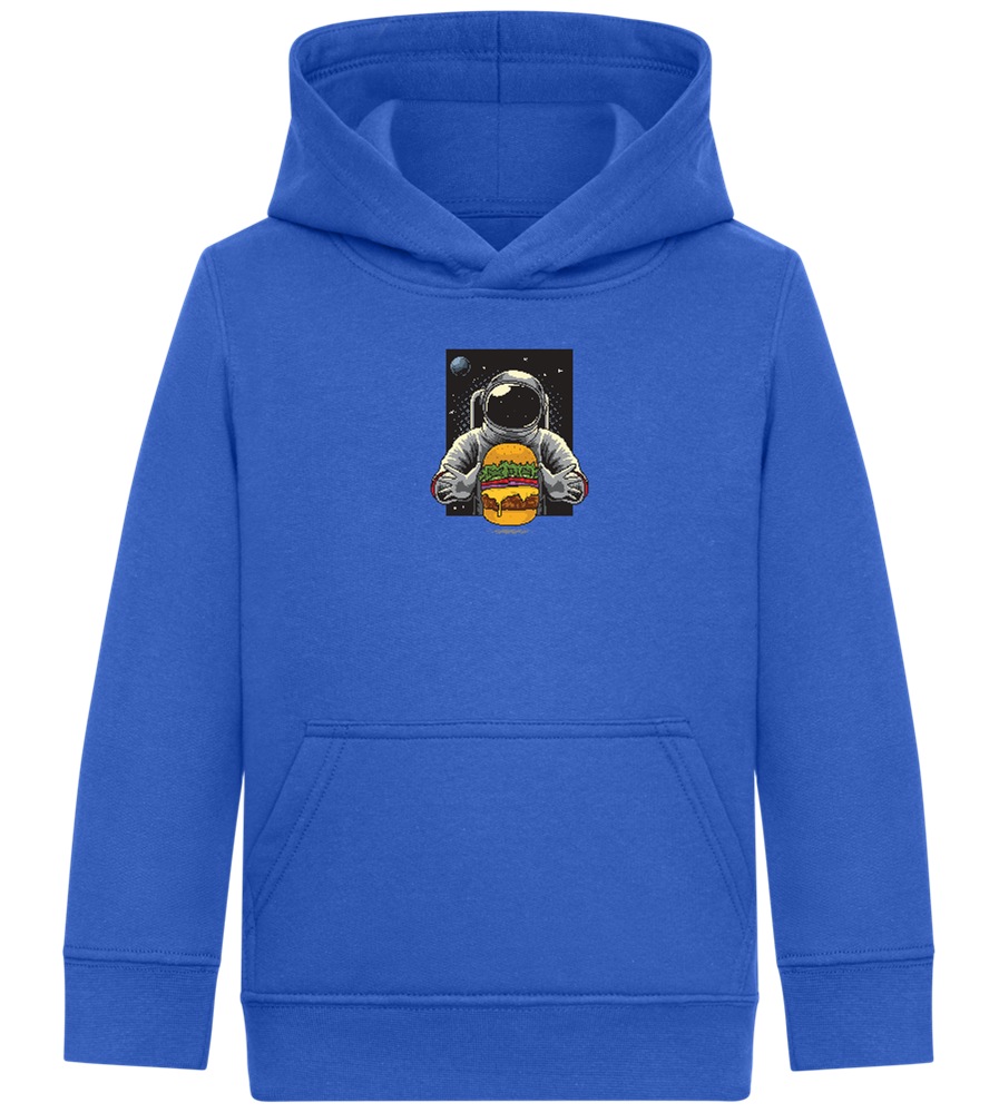 Astroburger Design - Comfort Kids Hoodie_ROYAL_front