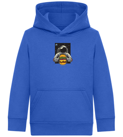 Astroburger Design - Comfort Kids Hoodie_ROYAL_front