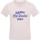 Happy Left Handers Day Design - Comfort kids fitted t-shirt_LIGHT PINK_front