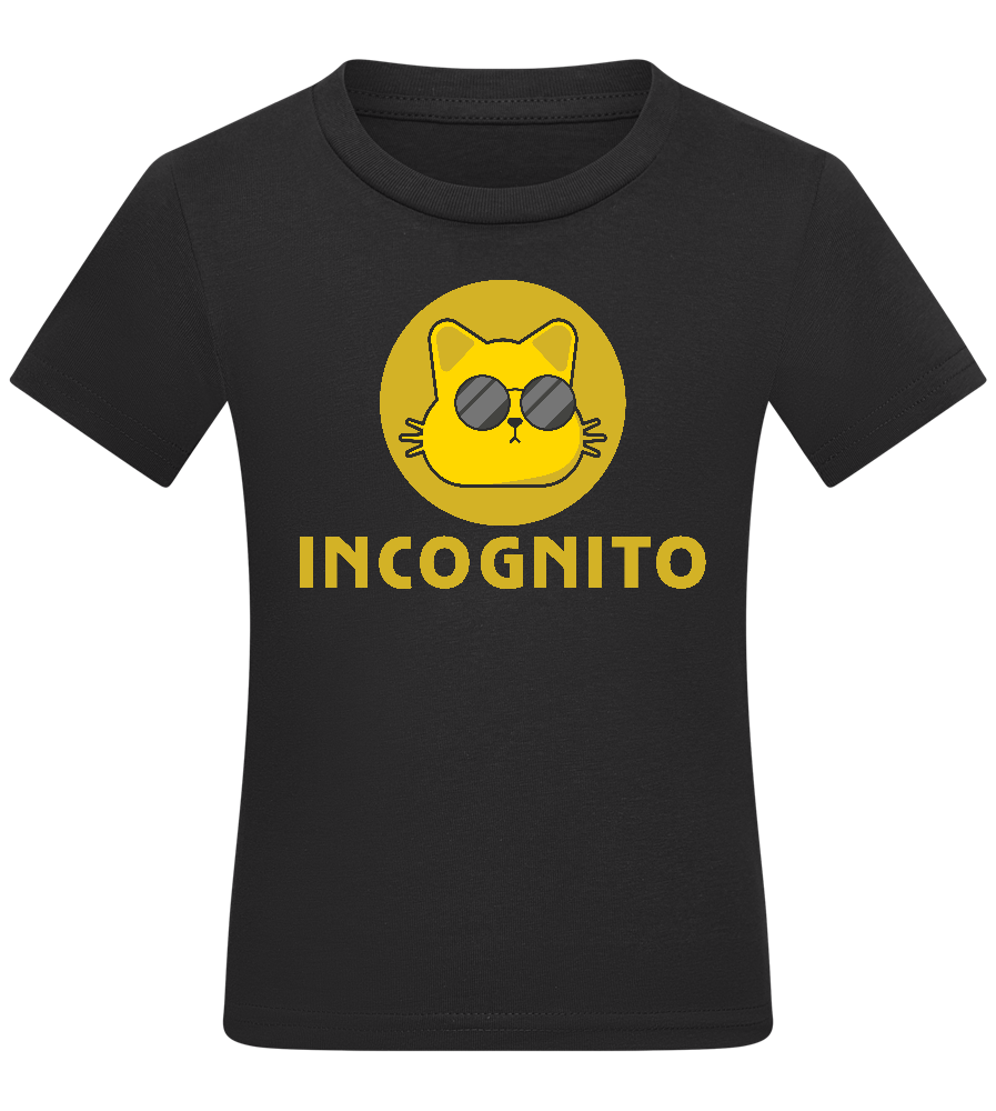 Incognito Design - Comfort kids fitted t-shirt_DEEP BLACK_front