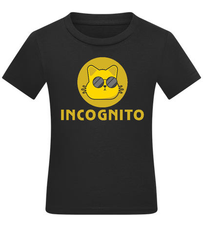 Incognito Design - Comfort kids fitted t-shirt_DEEP BLACK_front