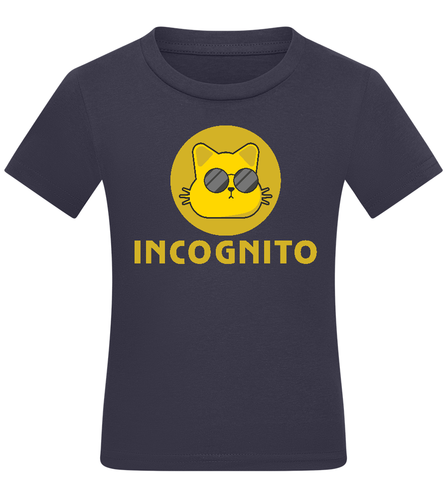 Incognito Design - Comfort kids fitted t-shirt_FRENCH NAVY_front