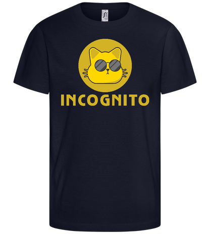 Incognito Design - Comfort kids fitted t-shirt_FRENCH NAVY_front