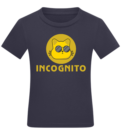 Incognito Design - Comfort kids fitted t-shirt_FRENCH NAVY_front