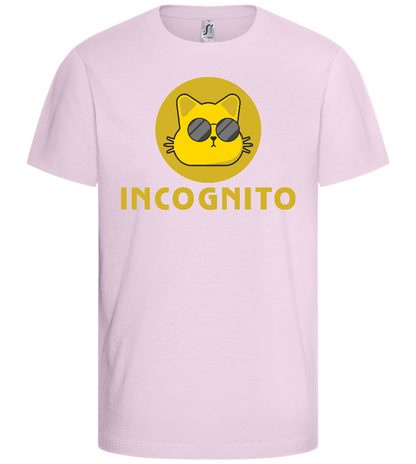 Incognito Design - Comfort kids fitted t-shirt_LIGHT PINK_front