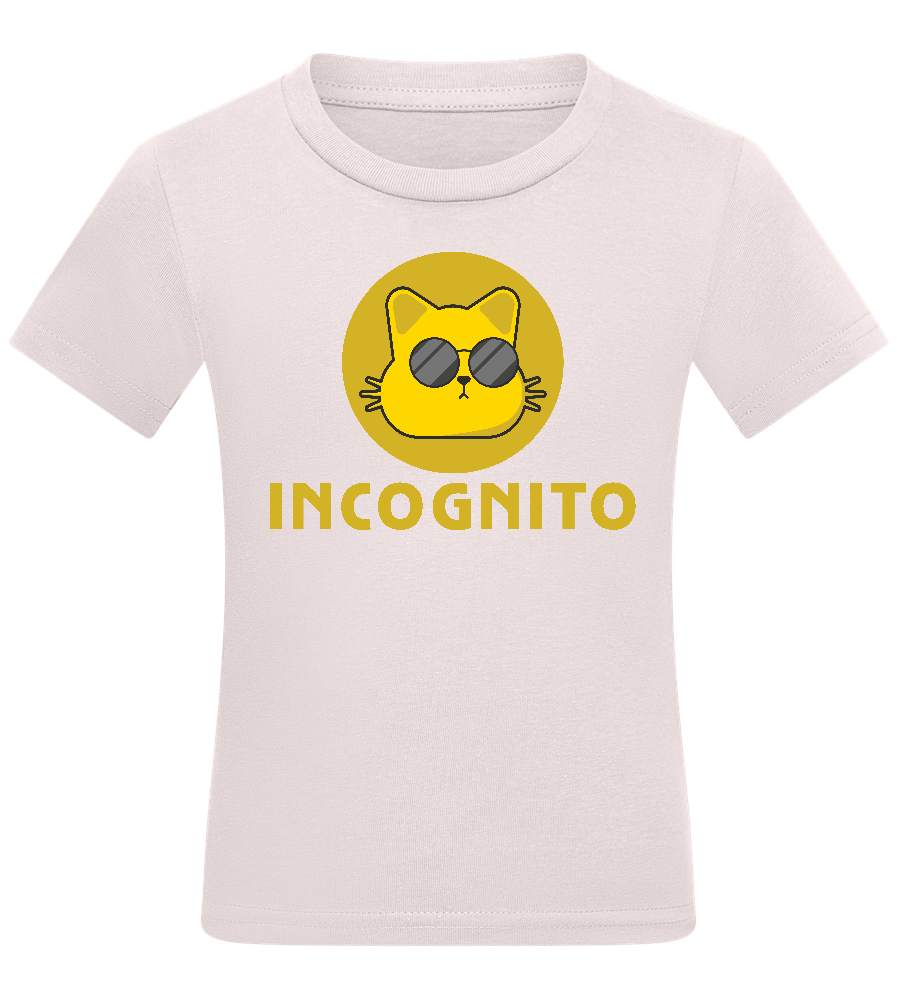 Incognito Design - Comfort kids fitted t-shirt_LIGHT PINK_front