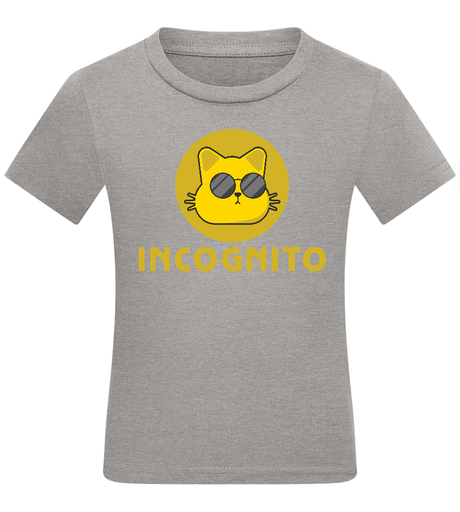 Incognito Design - Comfort kids fitted t-shirt_ORION GREY_front