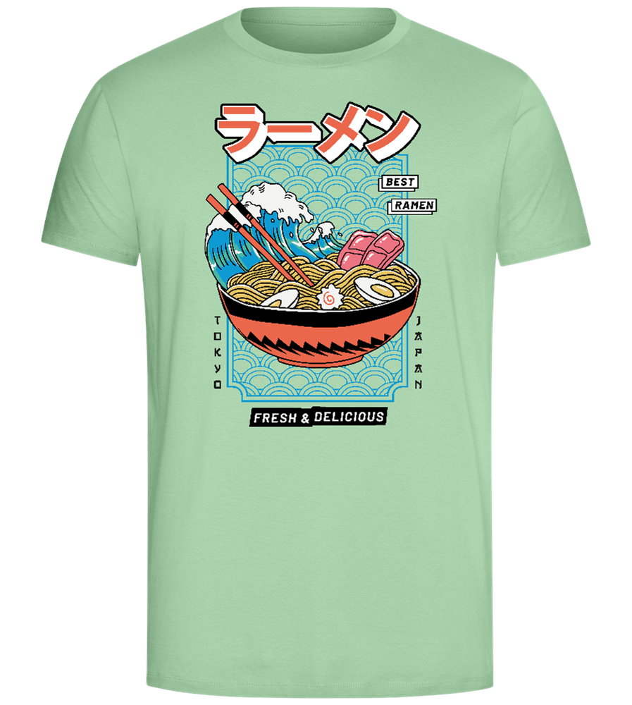 Best Ramen Design - Comfort Unisex T-Shirt_ICE GREEN_front