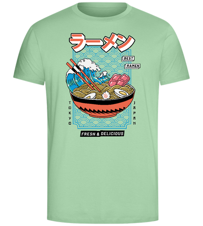 Best Ramen Design - Comfort Unisex T-Shirt_ICE GREEN_front