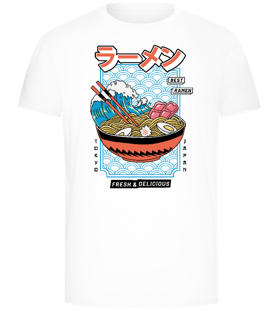 Best Ramen Design - Comfort Unisex T-Shirt_WHITE_front