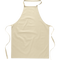 Cotton Kitchen Apron_BEIGE_front